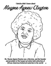 Load image into Gallery viewer, Betcha Didn’t Know! Black Women In History Craft and Activity Book