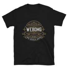 Load image into Gallery viewer, WEBDMG-UNISEX-Black TShirt
