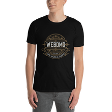 Load image into Gallery viewer, WEBDMG-UNISEX-Black TShirt