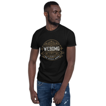 Load image into Gallery viewer, WEBDMG-UNISEX-Black TShirt