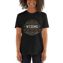 Load image into Gallery viewer, WEBDMG-UNISEX-Black TShirt