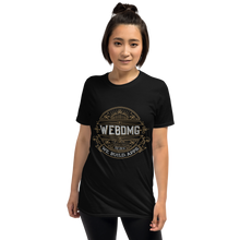 Load image into Gallery viewer, WEBDMG-UNISEX-Black TShirt