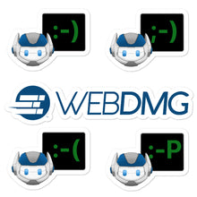 Load image into Gallery viewer, WEBDMG Robot Emoji Stickers Pack