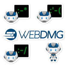 Load image into Gallery viewer, WEBDMG Robot Emoji Stickers Pack