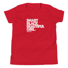 Load image into Gallery viewer, Smart Black Beautiful YOUTH Short Sleeve T-Shirt