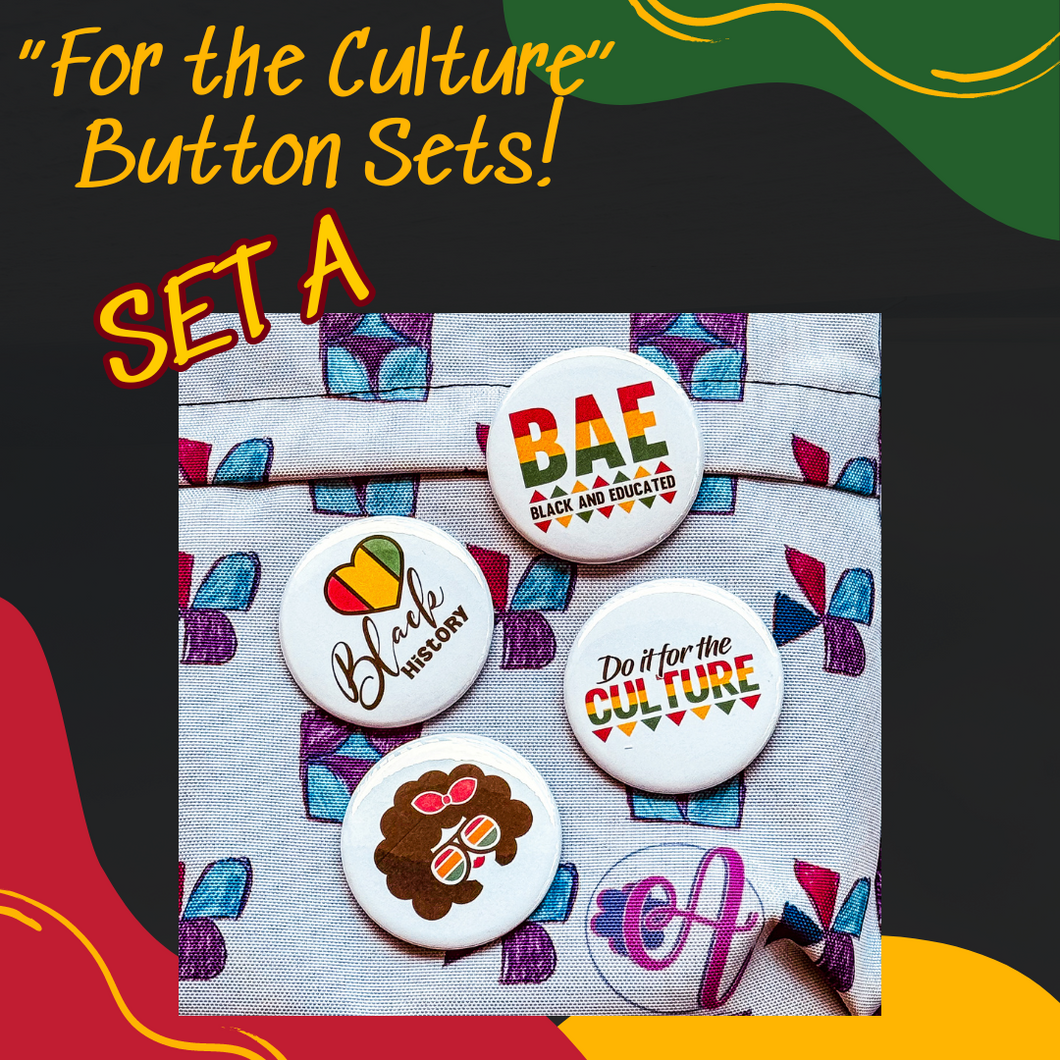 For the Culture Button Set