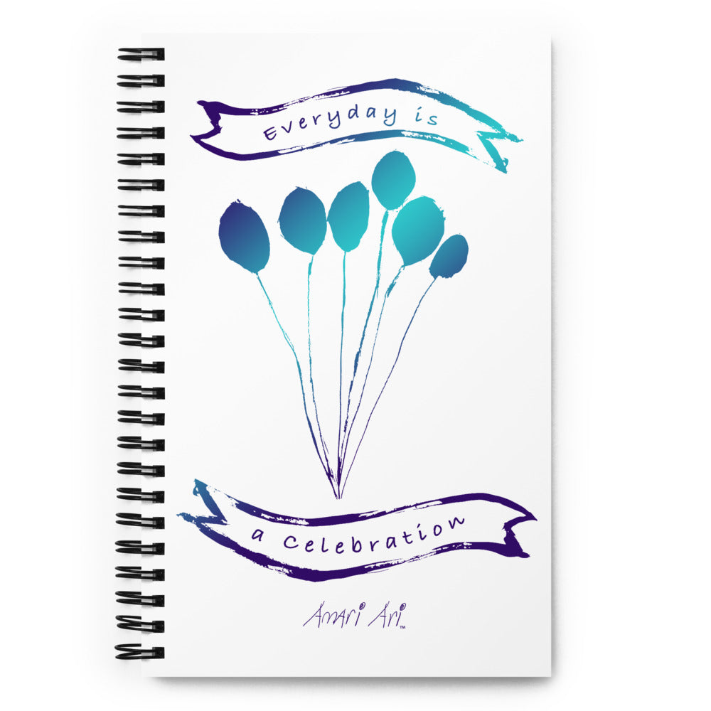 Celebration Spiral notebook