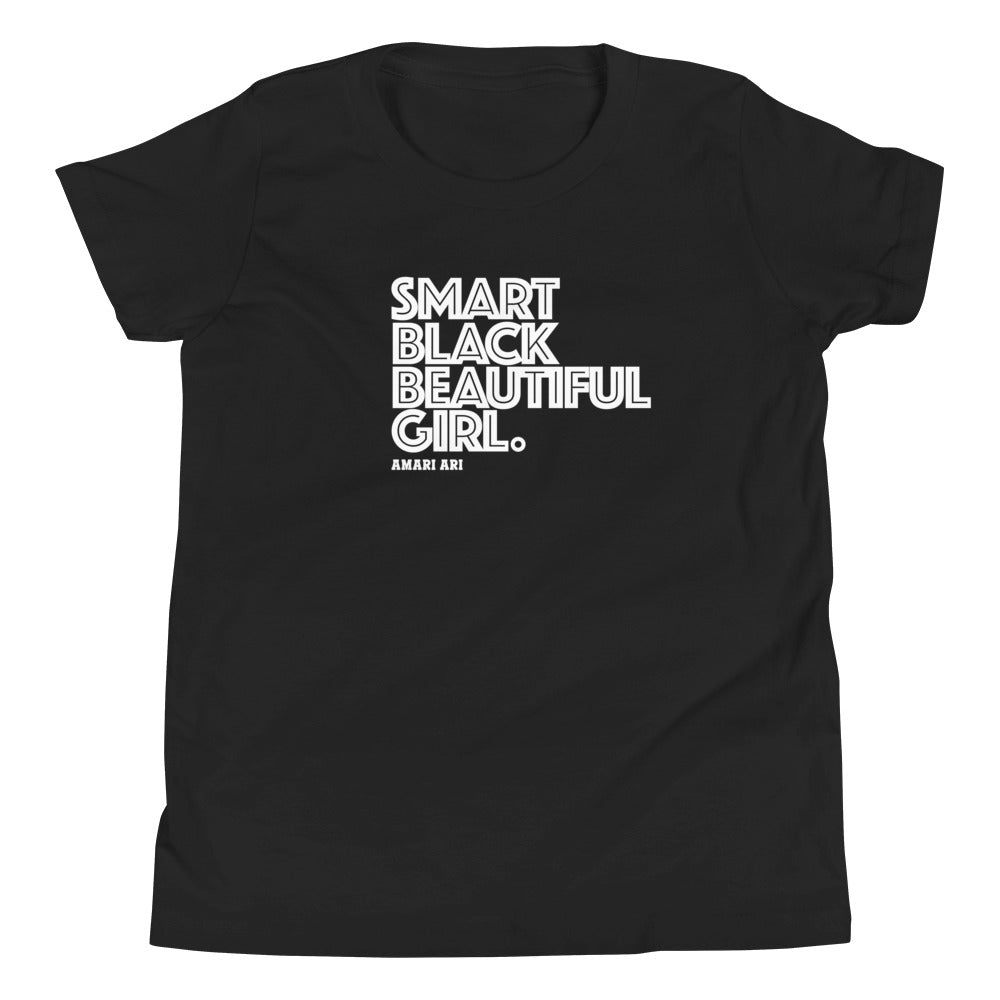 Smart Black Beautiful YOUTH Short Sleeve T-Shirt